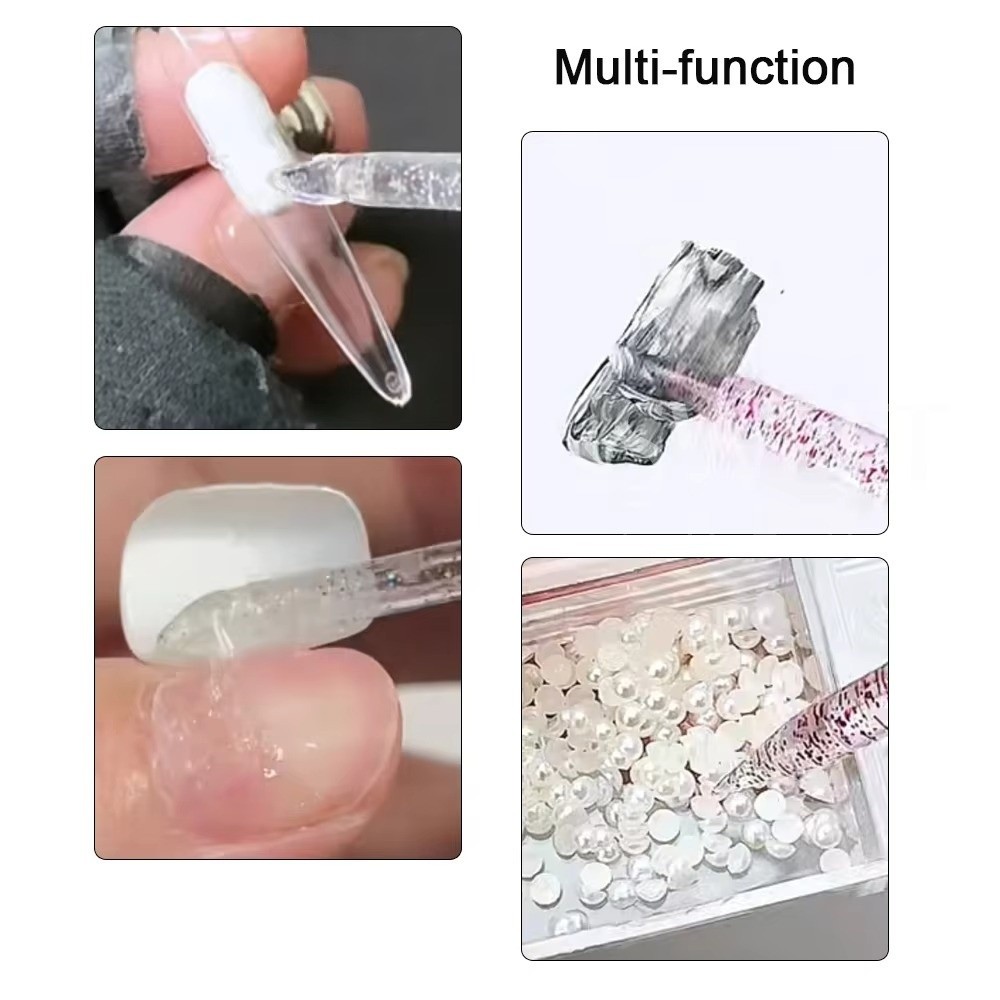 100pcs Pack Dual-ended Nail Cu - огляд і ціна Nail Art Orange