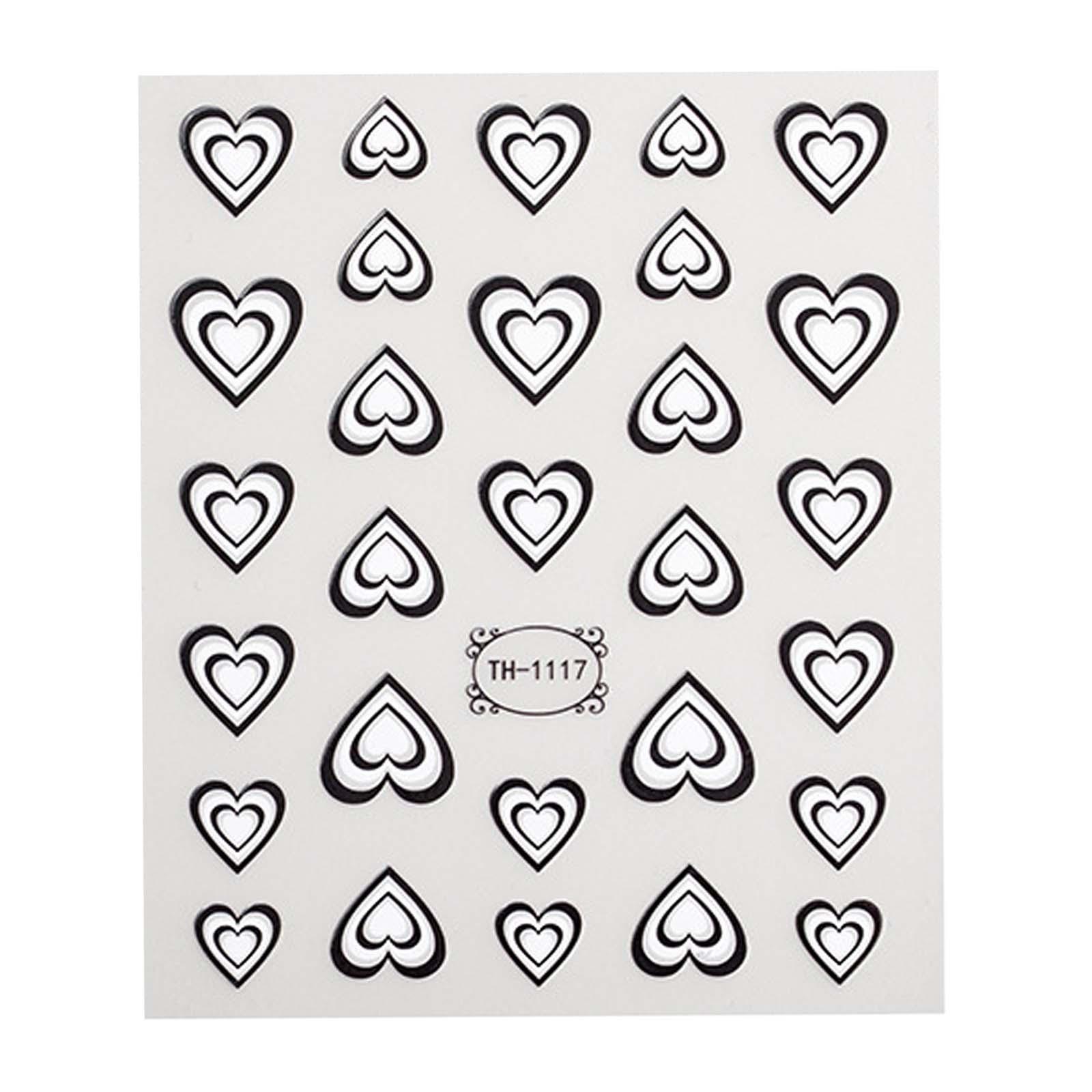 Valentines Day 3D Heart Nail A - огляд і ціна Nail Art Valentines Day