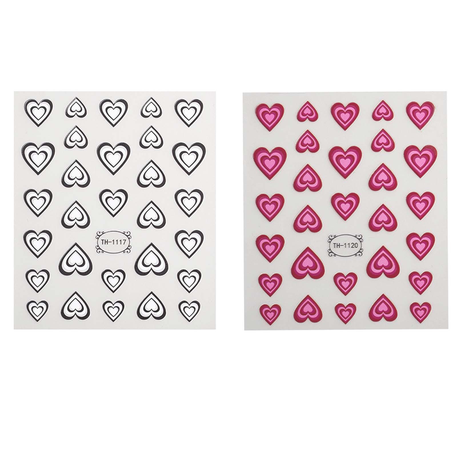 Valentines Day 3D Heart Nail A - огляд і ціна Nail Art Valentines Day