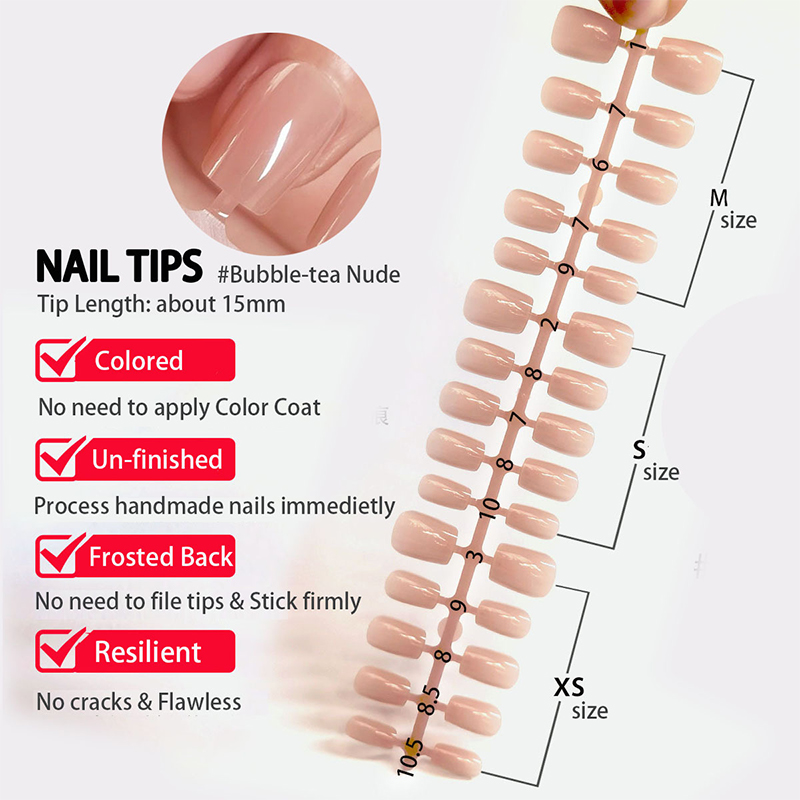 30pcs Gradient Fake Nails Fren - огляд і ціна Nail Art Pink