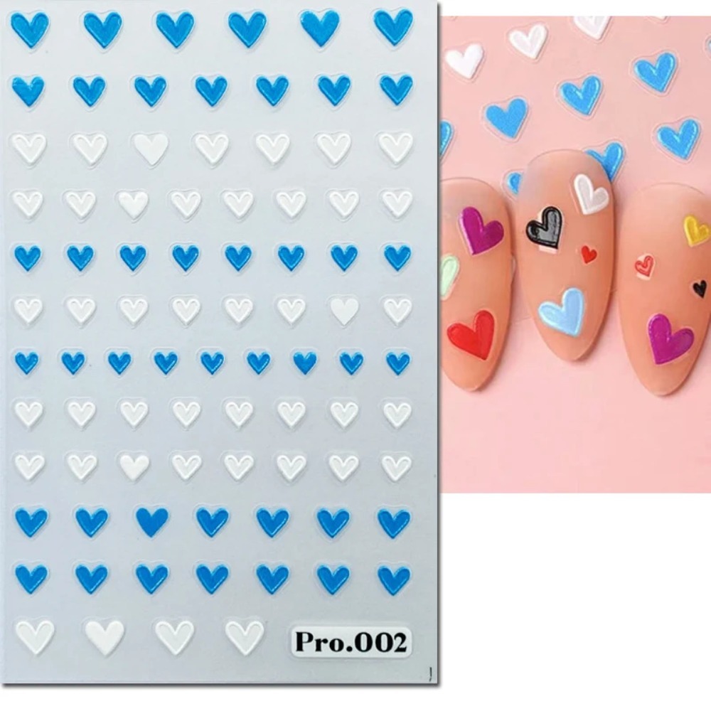 5d Embossed Nail Art Stickers  - огляд і ціна Nail Art Valentines Day