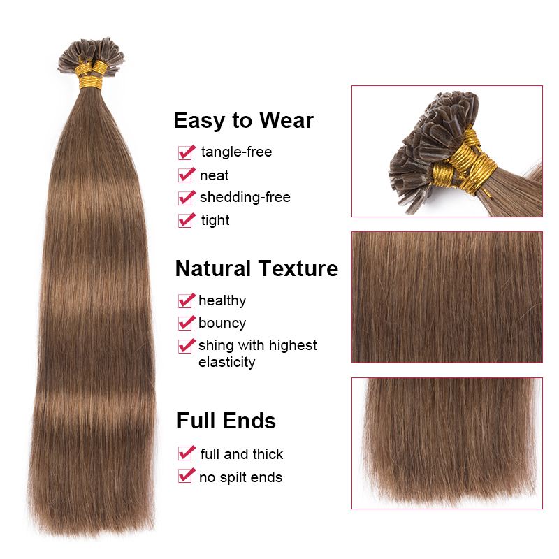 Straight Nail UTip Hair Extens - огляд і ціна Nail Art Ombre