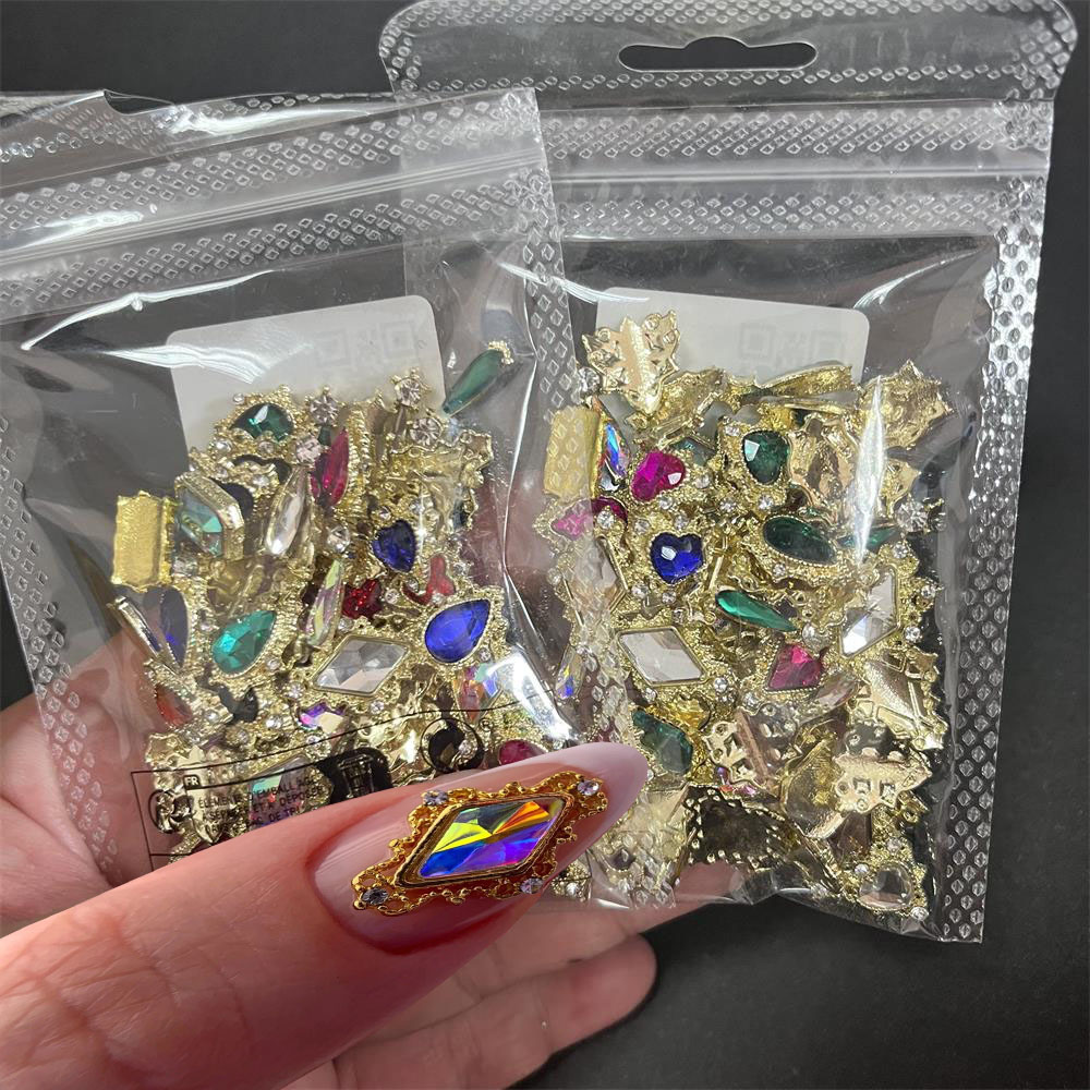60PCS Mix Nail Art Rhinestones - огляд і ціна Nail Art Valentines Day