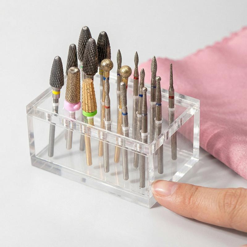 18 Holes Acrylic Wooden Nail D - огляд і ціна Nail Drill Machine