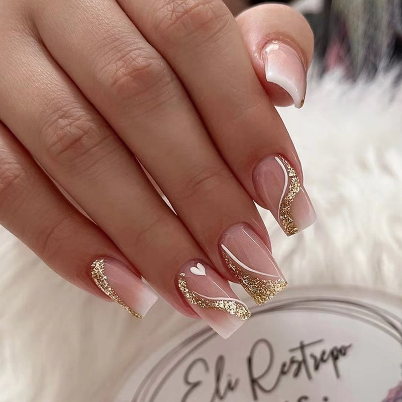 Short Medium fake nails for wo - огляд і ціна Nail Art Press On