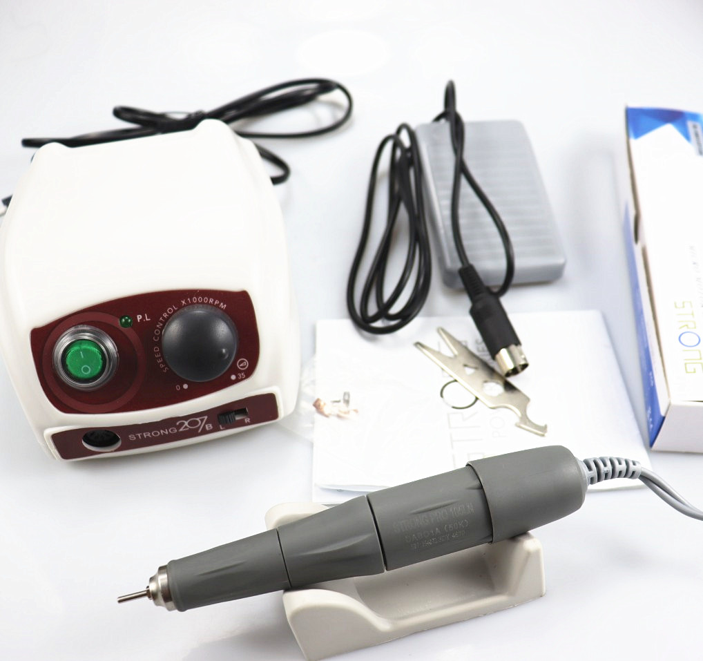 STRONG 210/207B 65W 50000RPM N - огляд і ціна Nail Drill Machine