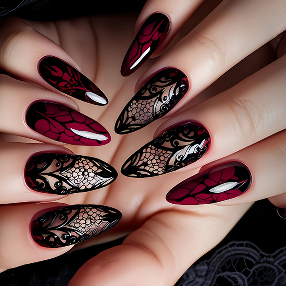 Medium fake nails for women da - огляд і ціна Nail Art Press On